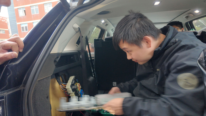 汽车电子解码培训学校现场